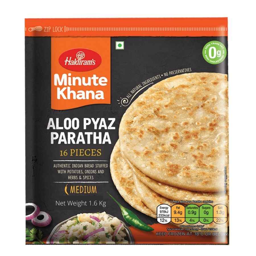 Haldiram's Aloo Pyaz Paratha 1.6kg