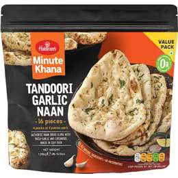 Haldiram's  Tandoori Garlic Naan 1.28 kg