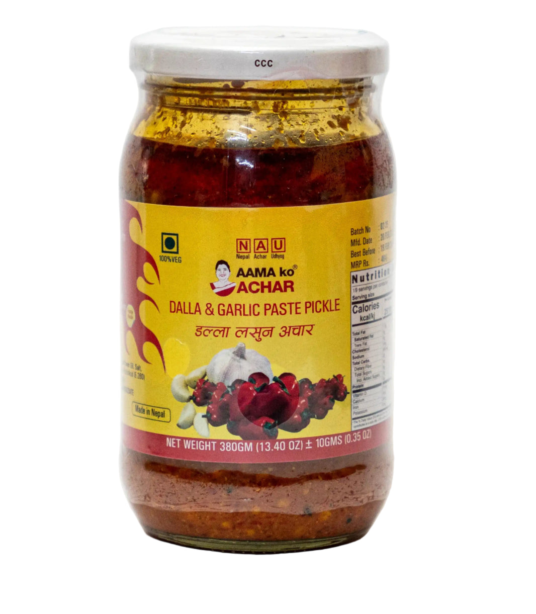 Aama Dalle Garlic Paste Pickle 380g
