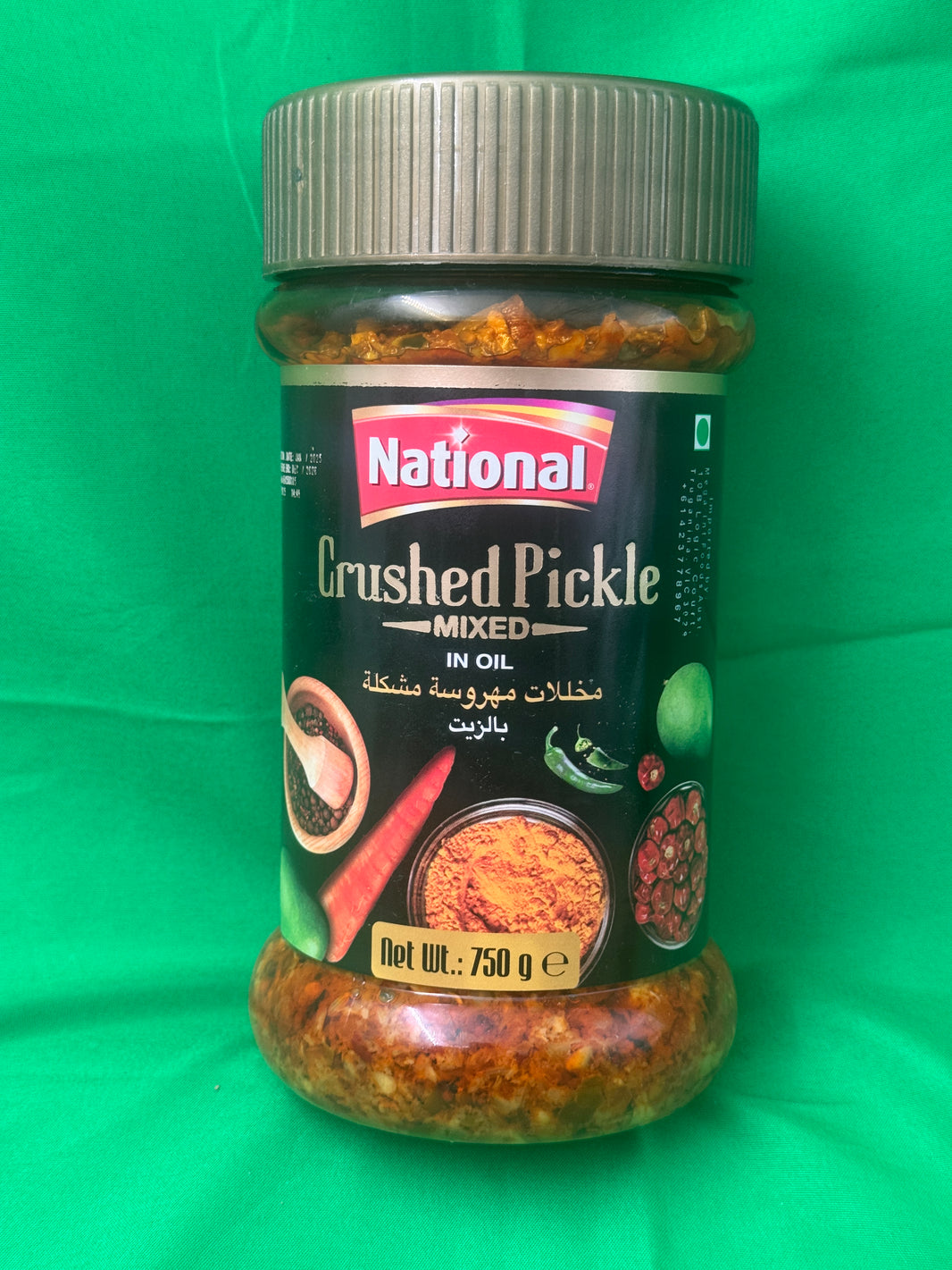 National Crushed Pickle 750g