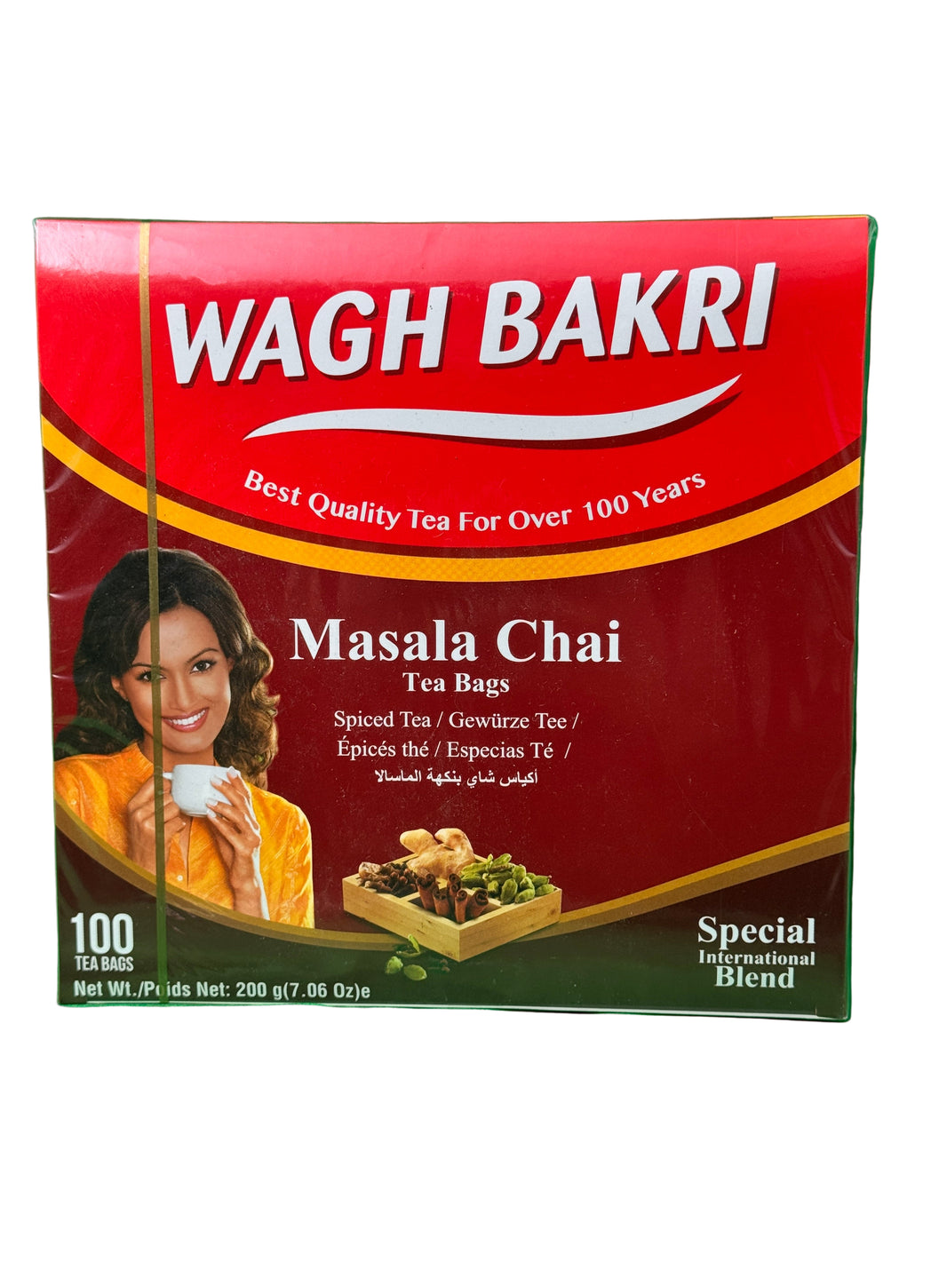 Wagh Bakri Masala Tea Bags 200g