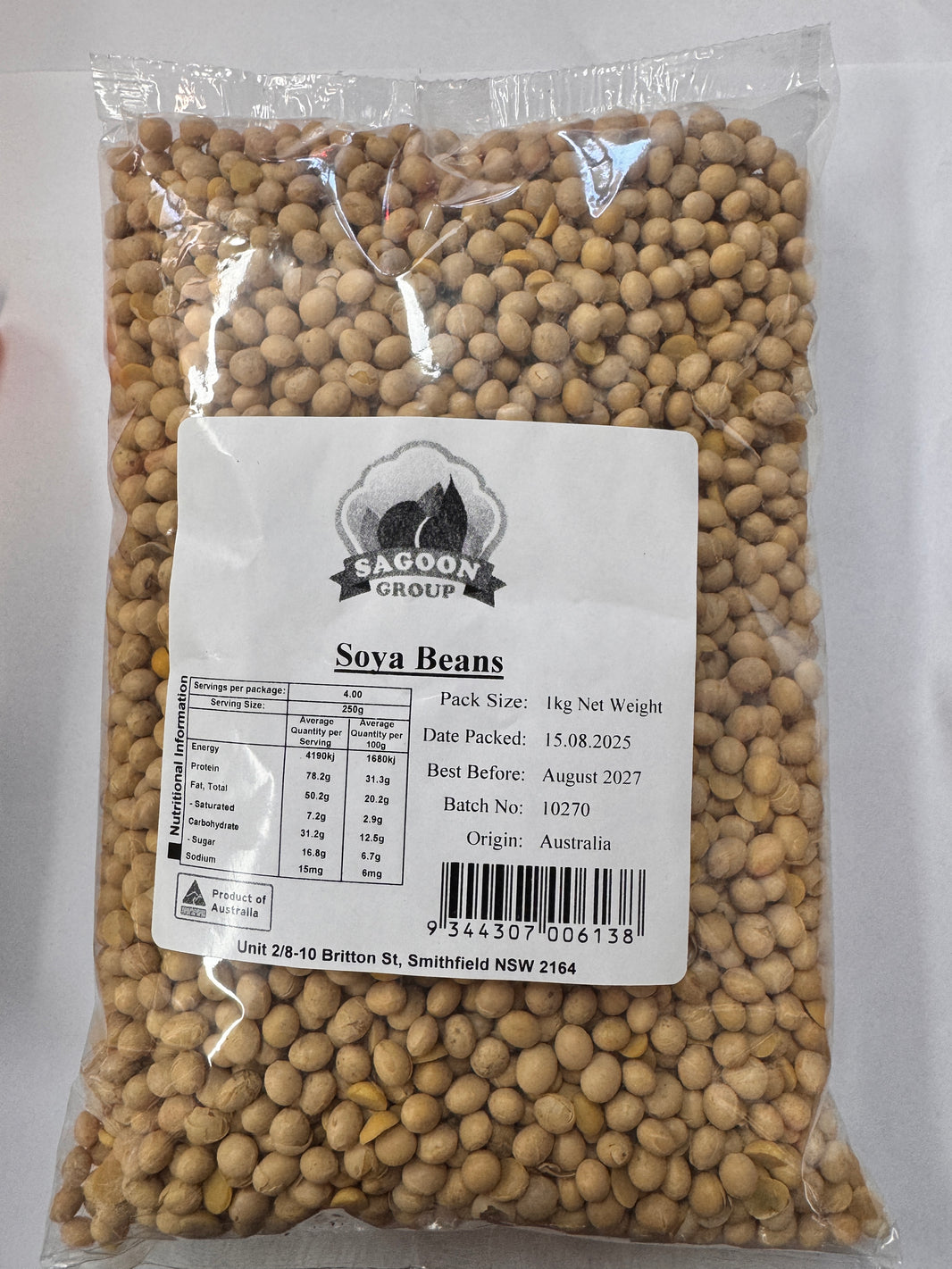 Sagoon WHITE SOYBEAN 1kg
