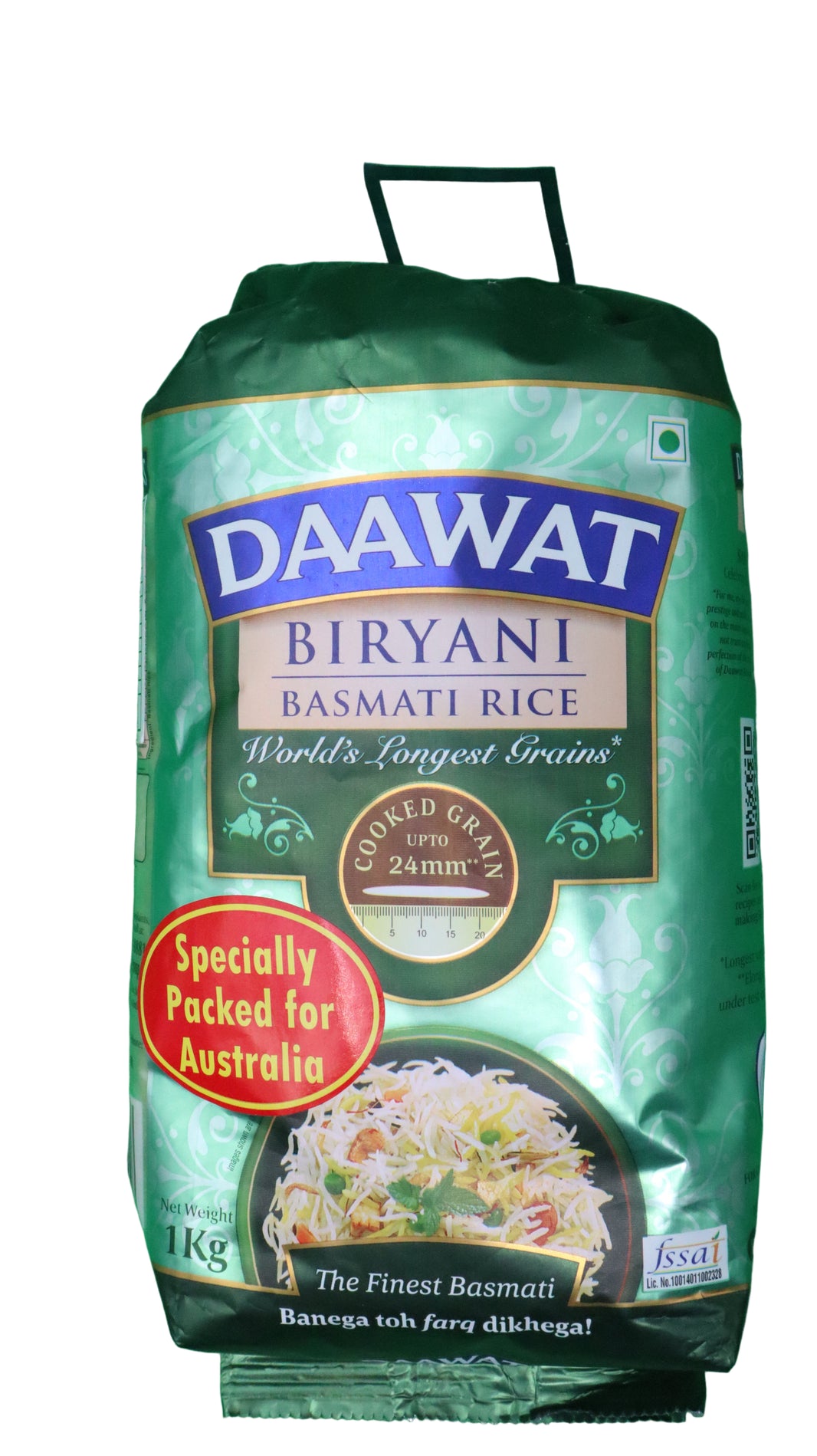 Daawat Biryani Basmati Rice 1kg