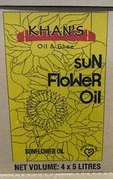 Khans Sunflower Oil 20ltr