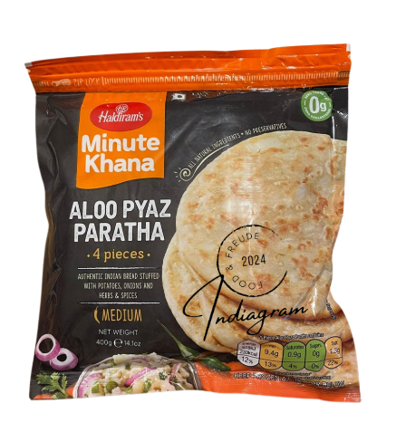 Haldiram Aloo Pyaz Paratha 4 pcs