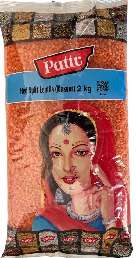 Pattu Red SPlit Lentils 2Kg
