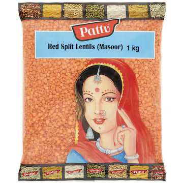 Pattu Red Split Lentils 1kg