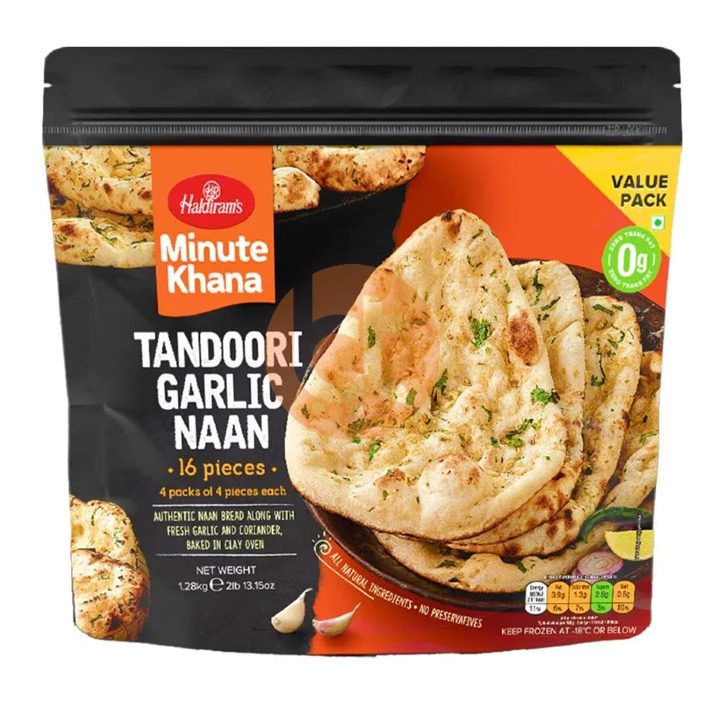 Haldiram's Tandoori Naan 16 pcs