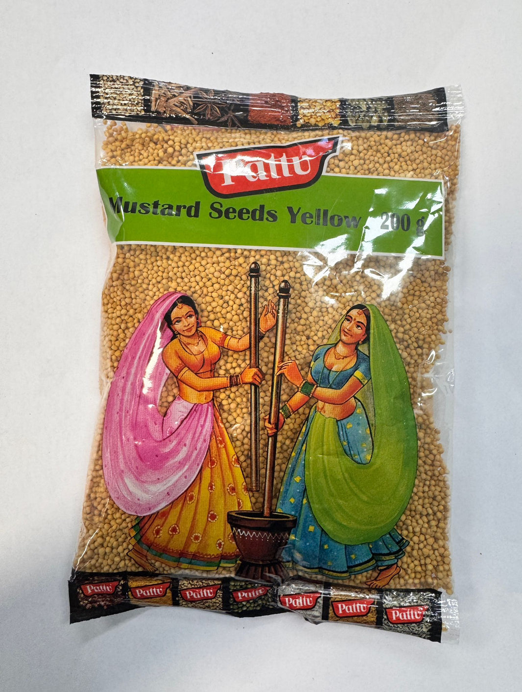 PATTU MUSTARD SEEDS YELLOW 200GM