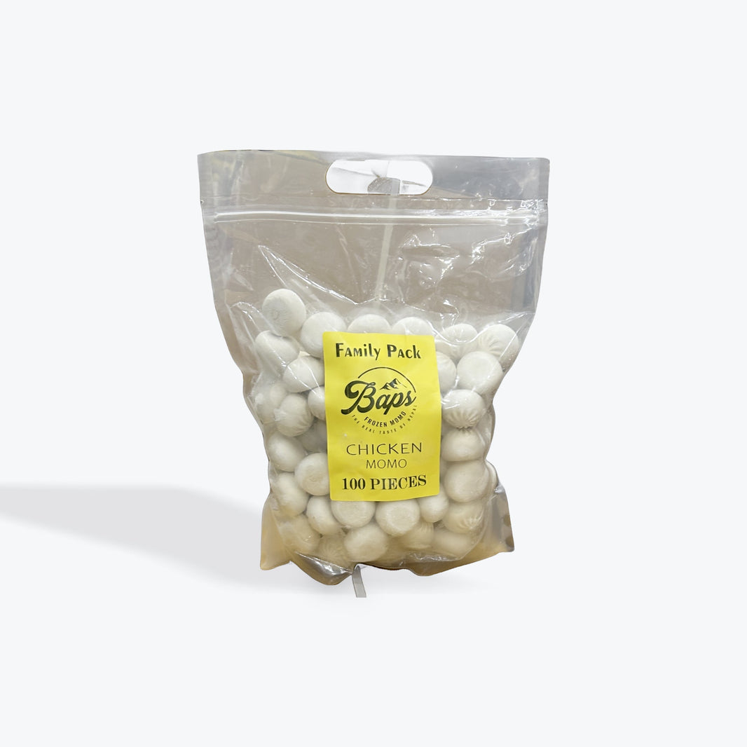 Baps Chicken Momo 100 pcs